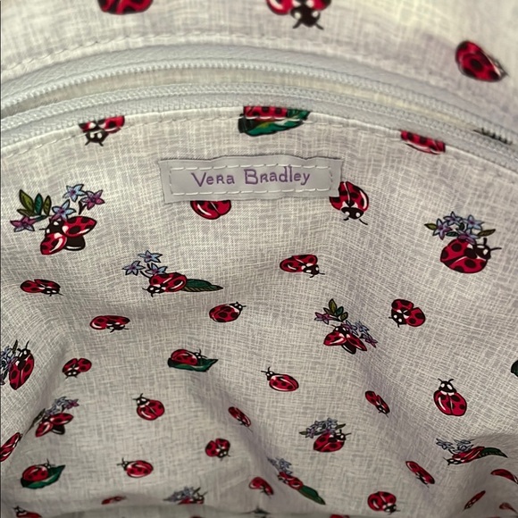 Vera Bradley Purple Floral Tote Bag - Picture 10 of 11